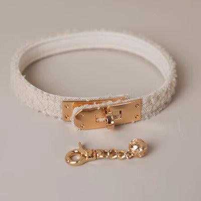 Chic Plush Collar with Bells - Master Love Collection